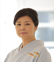 Board Chair of the JINSEKI KOGEN GAKUEN INSTITUTION Headmaster of the Jinseki International School Minako Suematsu